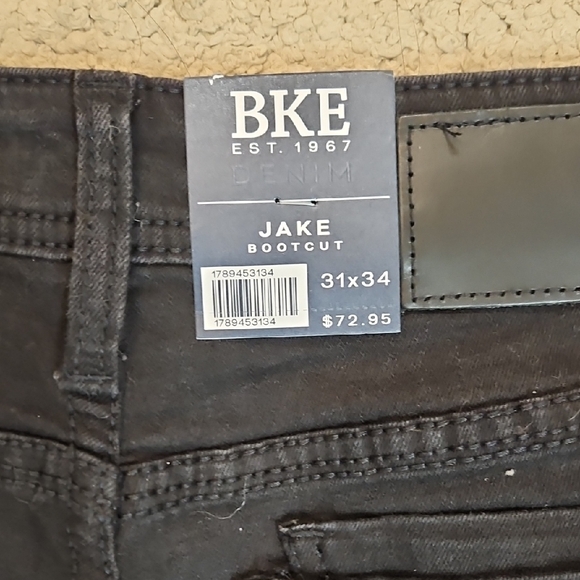 BKE Jake Boot Stretch Jean Size 31x34 NWT - Picture 13 of 14
